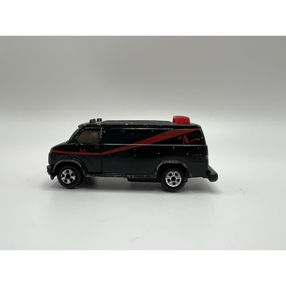 ERTL Co. - Vintage - 1983 GMC Vandura - The A-Team Van - Black Die Cast 1:64